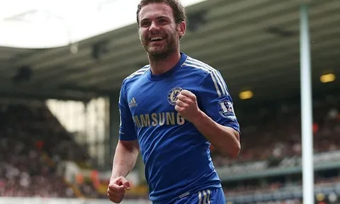 Juan Mata khi còn khoác áo Chelsea
