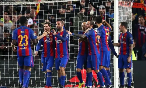 Kép phụ tỏa sáng, Barca dễ dàng đè bẹp M'Gladbach trên sân nhà