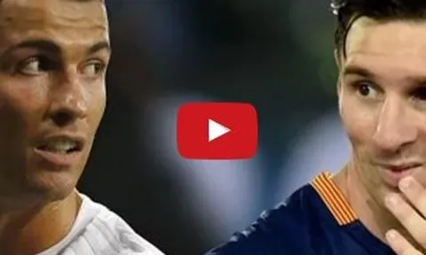 Khả năng dứt điểm bằng chân không thuận cực đỉnh của Messi và Ronaldo