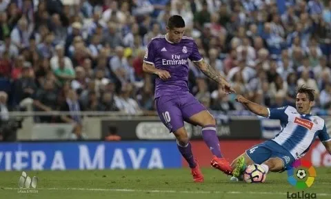 Không Ronaldo, đã có James Rodriguez vs Espanyol