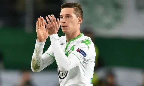 Kỹ thuật thượng thừa của Julian Draxler trong màu áo Wolfsburg
