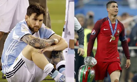 Lá thư gây lốc xoáy của Ronaldo cho Messi