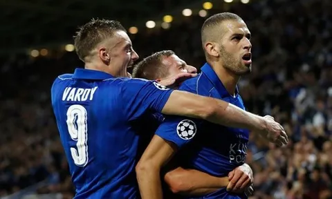 Leicester 1 - 0 Porto (vòng bảng Champions League)