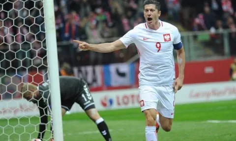 Lewandowski lập hat-trick, Ba Lan quật ngã Đan Mạch với chiến thắng 3-2