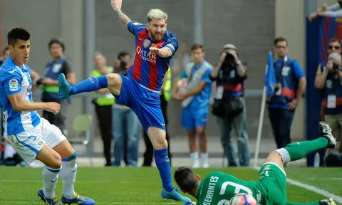 Lionel Messi chơi tuyệt hay vs Leganes