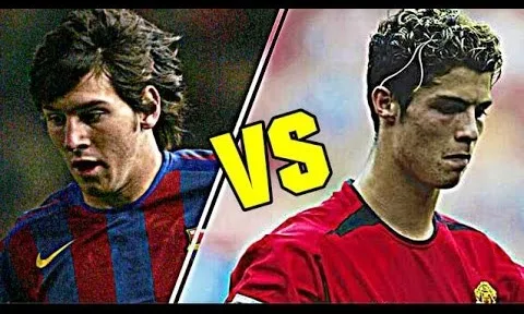Lionel Messi và C. Ronaldo khi còn trẻ
