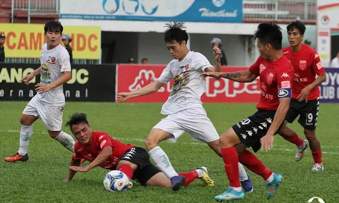 Long An 1-3 Hoàng Anh Gia Lai (Vòng 21 V-League 2016)