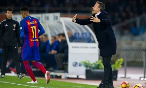 Luis Enrique thốt lên 'tệ hại' khi nói về phong độ Barca