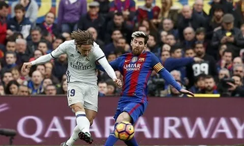 Luka Modric chơi tuyệt hay vs Barcelona