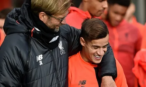 Mặc tin đồn ra đi, Coutinho vẫn hăng hái tập luyện cùng Liverpool