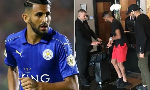 Mahrez trốn đến khách sạn Chelsea, nói chuyện với Conte?