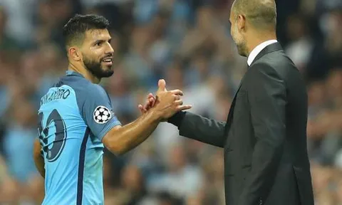 Man City thắng đậm, Pep đưa Aguero "lên mây"