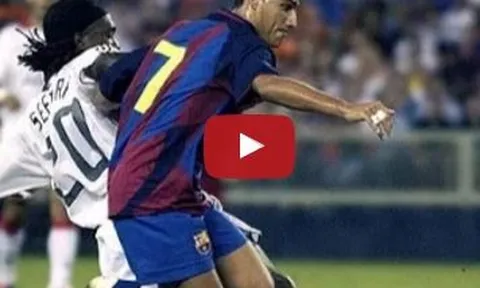 Màn ra mắt Barcelona của Ricardo Quaresma vs AC Milan (2003)