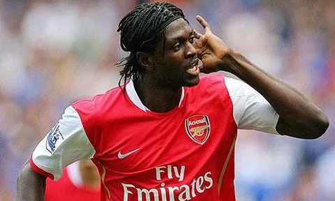 Màn trình diễn của Adebayor trong màu áo Arsenal