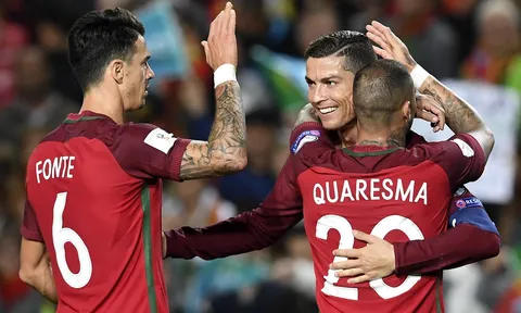 Màn trình diễn của Cristiano Ronaldo trước Latvia