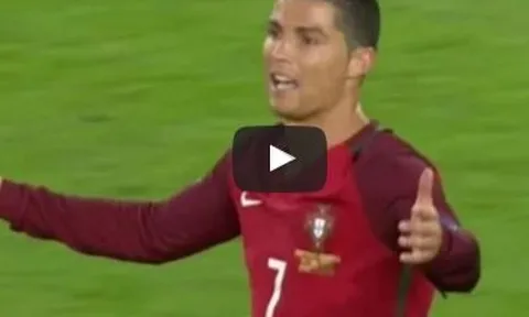 Màn trình diễn của Cristiano Ronaldo vs Iceland