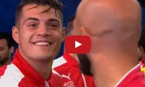 Màn trình diễn của Granit Xhaka vs Albania