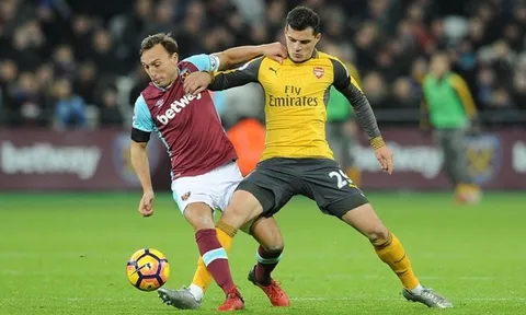 Màn trình diễn của Granit Xhaka vs West Ham