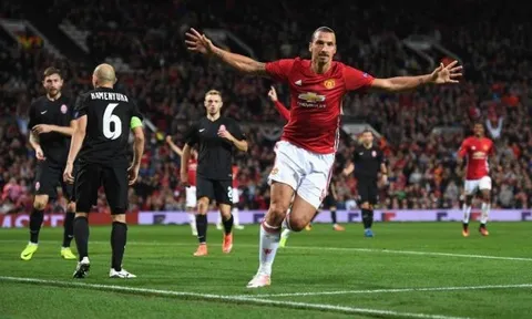 Màn trình diễn của Ibrahimovic trước Zorya Luhansk