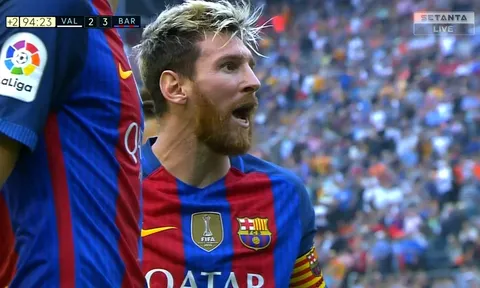 Màn trình diễn của Lionel Messi trước Valencia