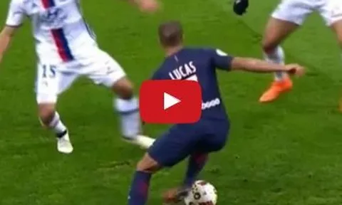Màn trình diễn của Lucas Moura vs Lyon