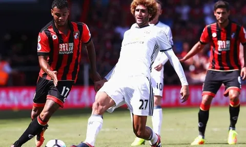 Màn trình diễn của Marouane Fellaini vs đảo Síp