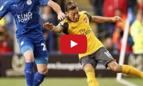 Màn trình diễn của Mesut Oezil vs Leicester City