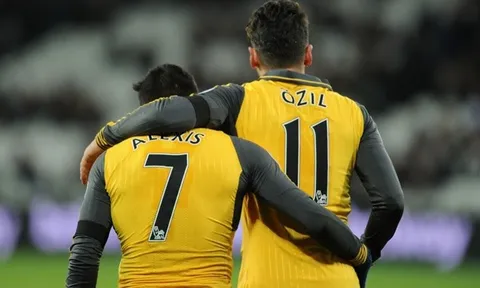 Màn trình diễn của Mesut Oezil vs West Ham