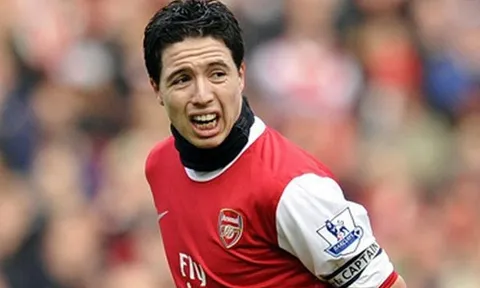 Màn trình diễn của Nasri trong màu áo Arsenal