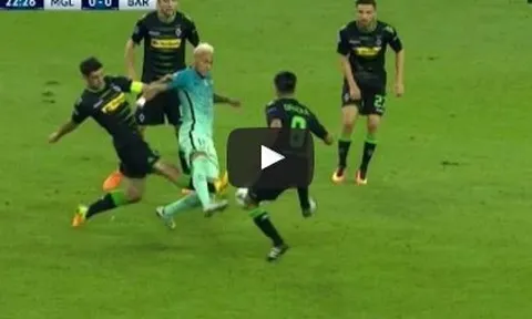 Màn trình diễn của Neymar vs Borussia Monchengladbach
