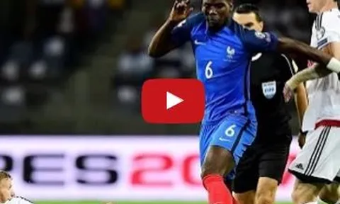 Màn trình diễn của Paul Pogba vs Belarus