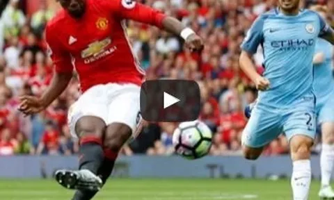 Màn trình diễn của Paul Pogba vs Manchester City