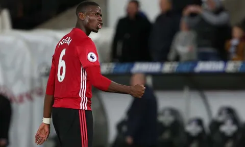 Màn trình diễn của Paul Pogba vs Swansea