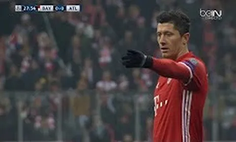 Màn trình diễn của Robert Lewandowski vs Atletico Madrid