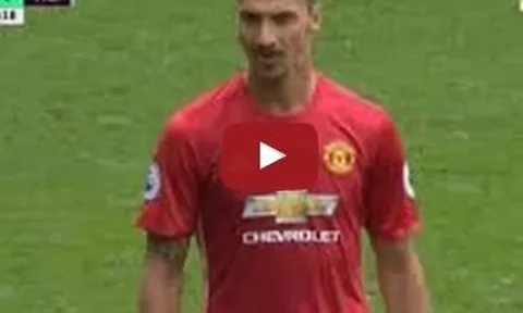 Màn trình diễn của Zlatan Ibrahimovic vs Manchester City