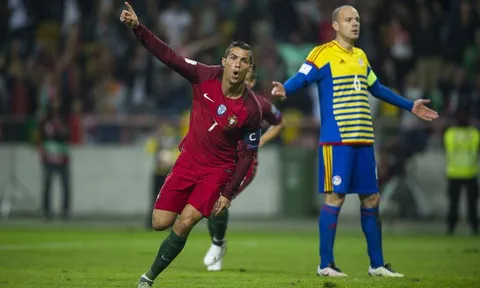 Màn trình diễn siêu hạng của Cristiano Ronaldo trước Andorra