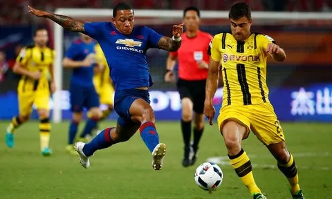 Man United 1-4  Dortmund (International champions cup 2016)