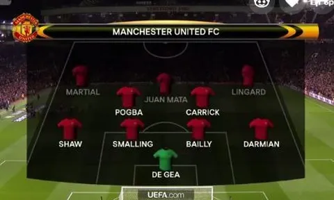 Manchester United 4-1 Fenerbahce (vòng bảng Europa League)