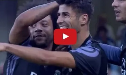 Marco Asensio chơi rất hay trong trận Real Sociedad - Real Madrid