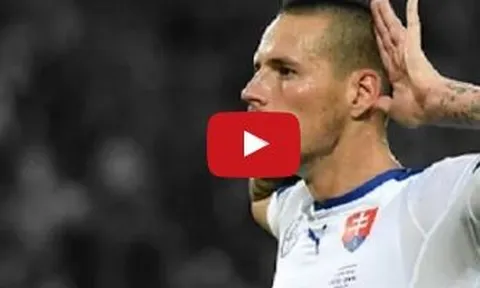 Marek Hamsik chơi cực hay trong trận đấu với tuyển Nga