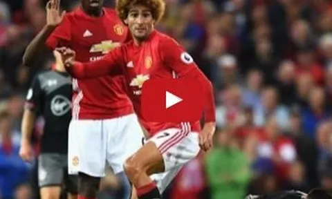 Marouane Fellaini chơi cực hay trong trận M.U - Southampton