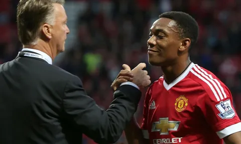 Martial hết lời ca ngợi Van Gaal