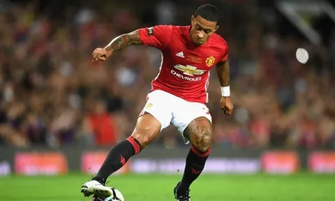 Memphis Depay chuẩn bị tái xuất trong màu áo Man Utd