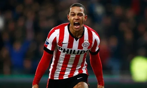 Memphis Depay từng rất bùng nổ trong màu áo PSV