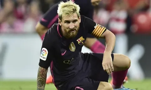 Messi đau khổ với chấn thương kinh niên