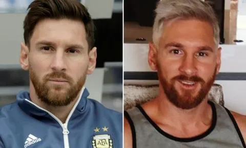 Messi tiết lộ lí do để tóc bạch kim