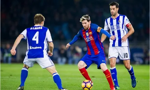 Messi ghi bàn nhưng vẫn không 'cứu' được Barcelona