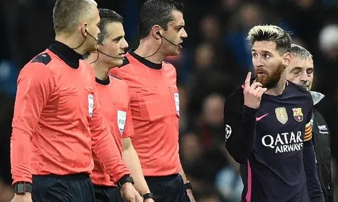 UEFA ra phán quyết về vụ Messi gây gổ