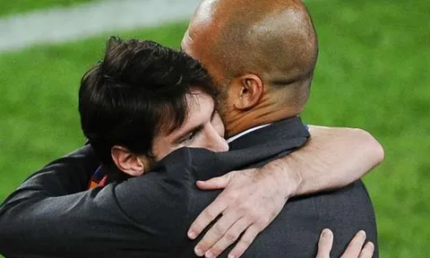 Messi 'vừa đấm, vừa xoa' Man City của Pep