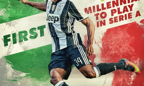 Moise Kean - Cầu thủ 2000 đầu tiên của Serie A